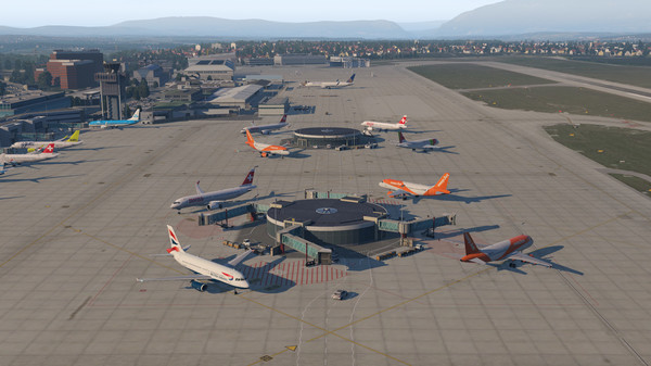 X-Plane 11 - Add-on: Aerosoft - Airport Genf
