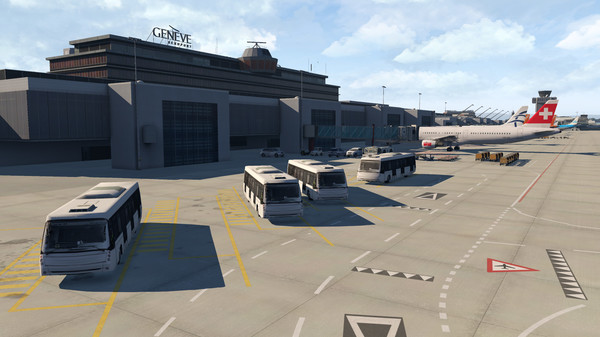X-Plane 11 - Add-on: Aerosoft - Airport Genf screenshot 7