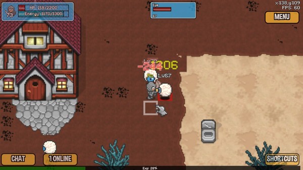 Screenshot z Retro RPG Online 2 Screenshot z Retro RPG Online 2