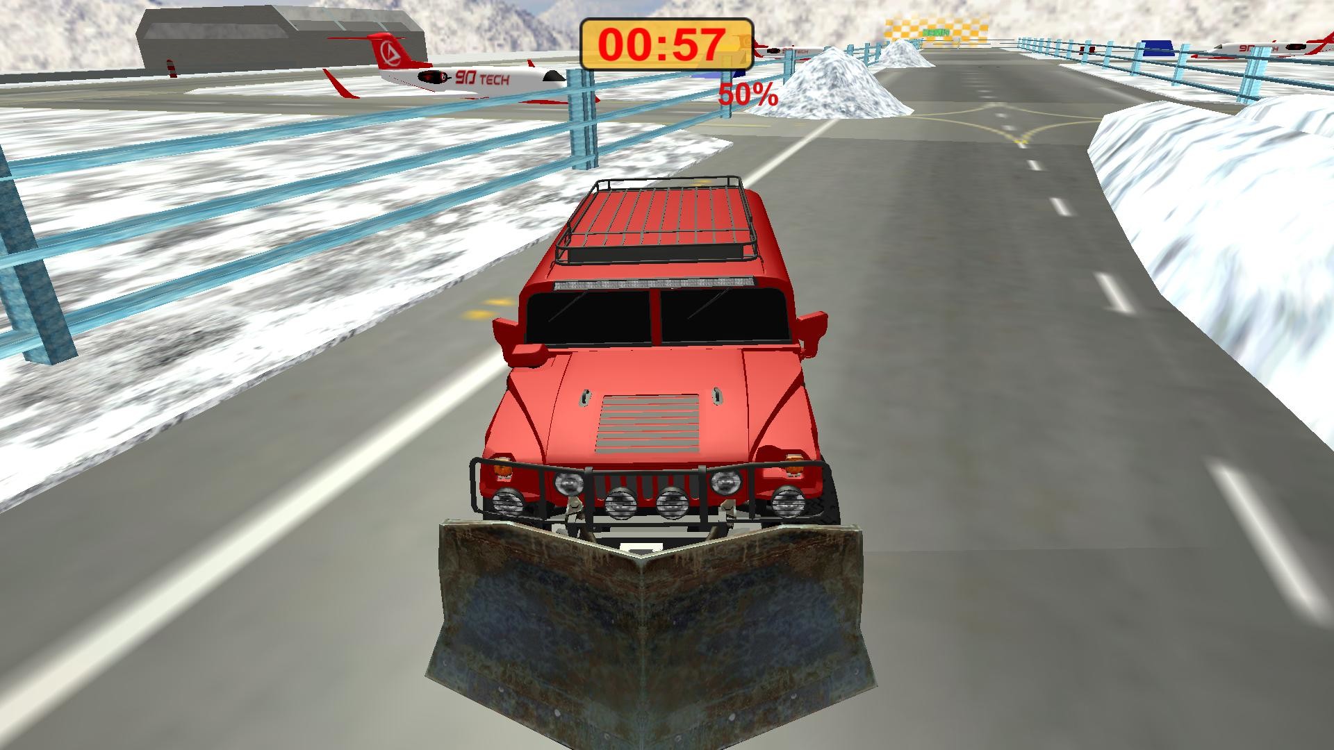 Captura 6 de 8 de Snow Clearing Driving Simulator