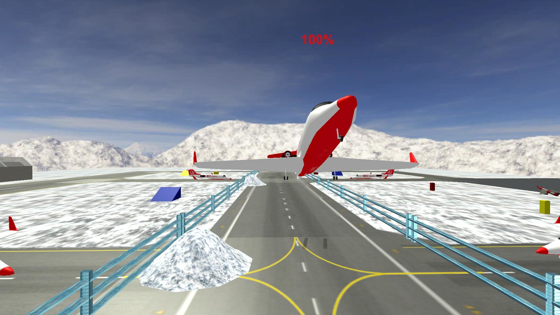 Captura 7 de 8 de Snow Clearing Driving Simulator