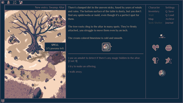 Screenshot z Roadwarden