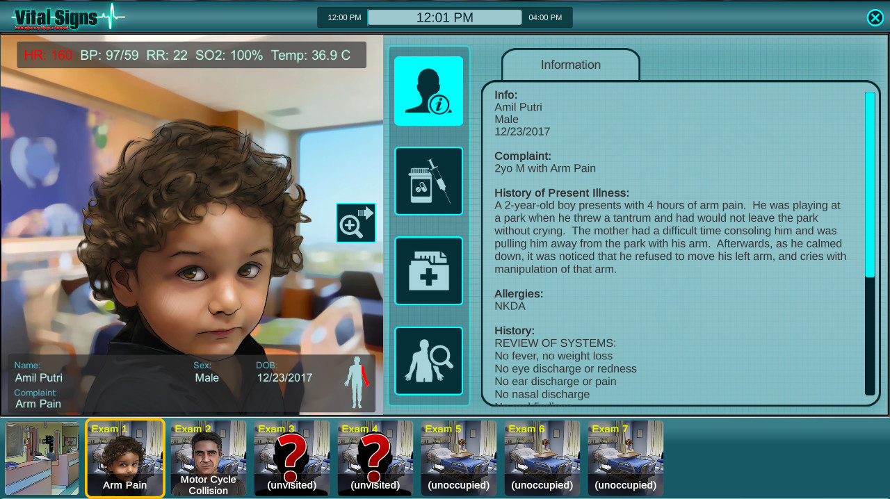 Vital Signs: ED - Injuries Package #2 Featured Screenshot #1