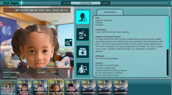 Vital Signs: ED - Pediatric Rare Disease Package