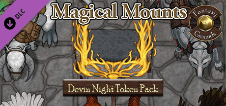 Fantasy Grounds - Devin Night Token Pack #114: Magical Mounts (Token Pack) Header Image