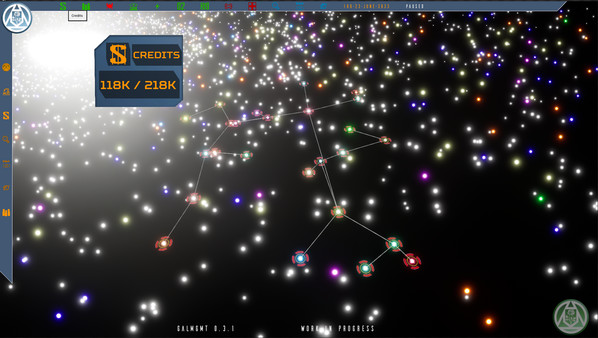 Screenshot z Galactic Management