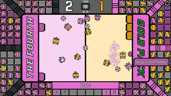 Screenshot z Flinger Tactics