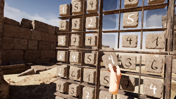 Screenshot z Arabian Stones - The VR Sudoku Game