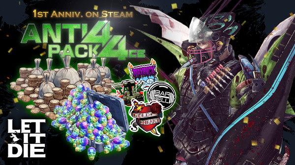LET IT DIE -(1st Anniv. on Steam) Anti-44ce pack2-