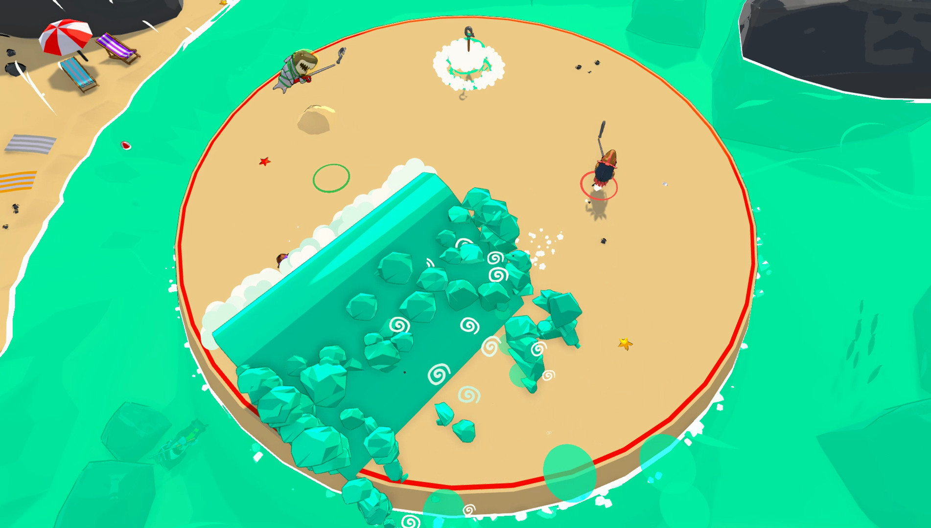 #1. Last Shark Standing (Steam) De: Shark Fin Games