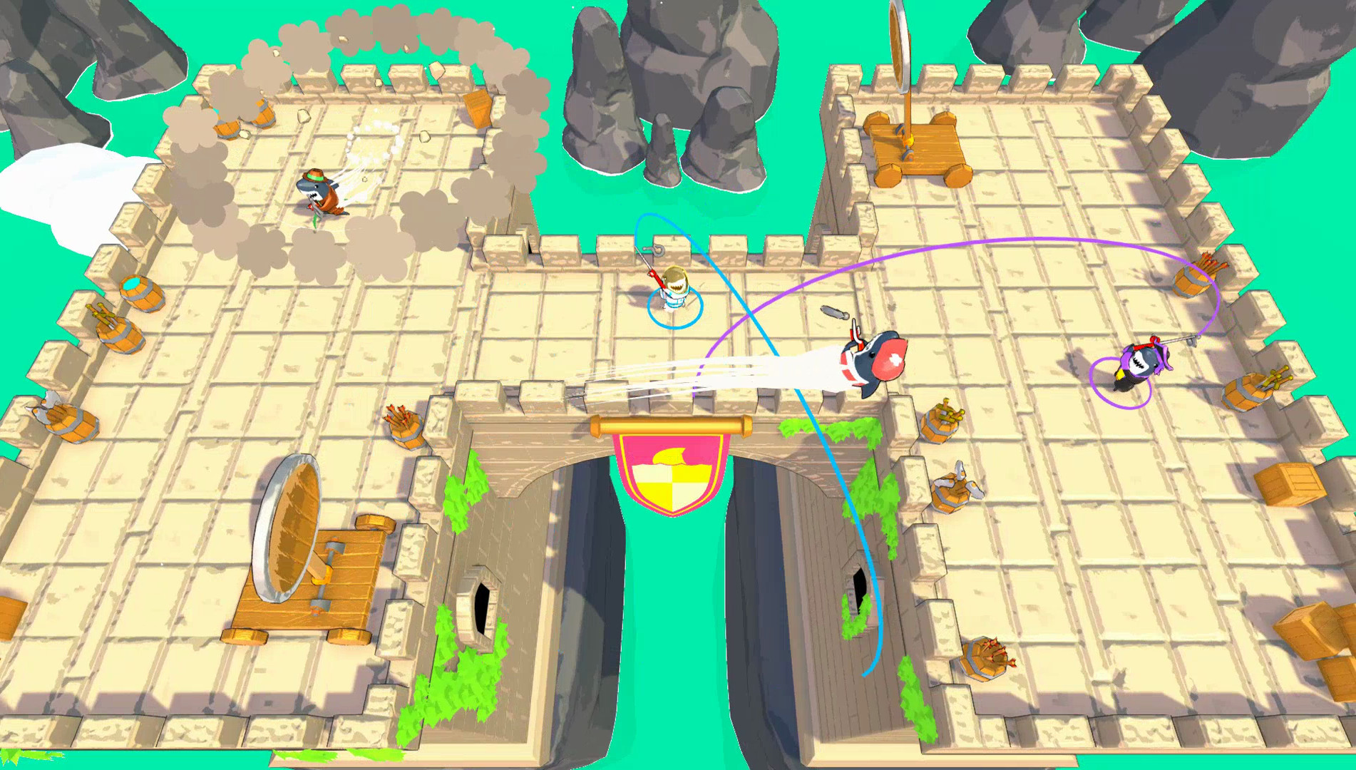 #5. Last Shark Standing (Steam) De: Shark Fin Games