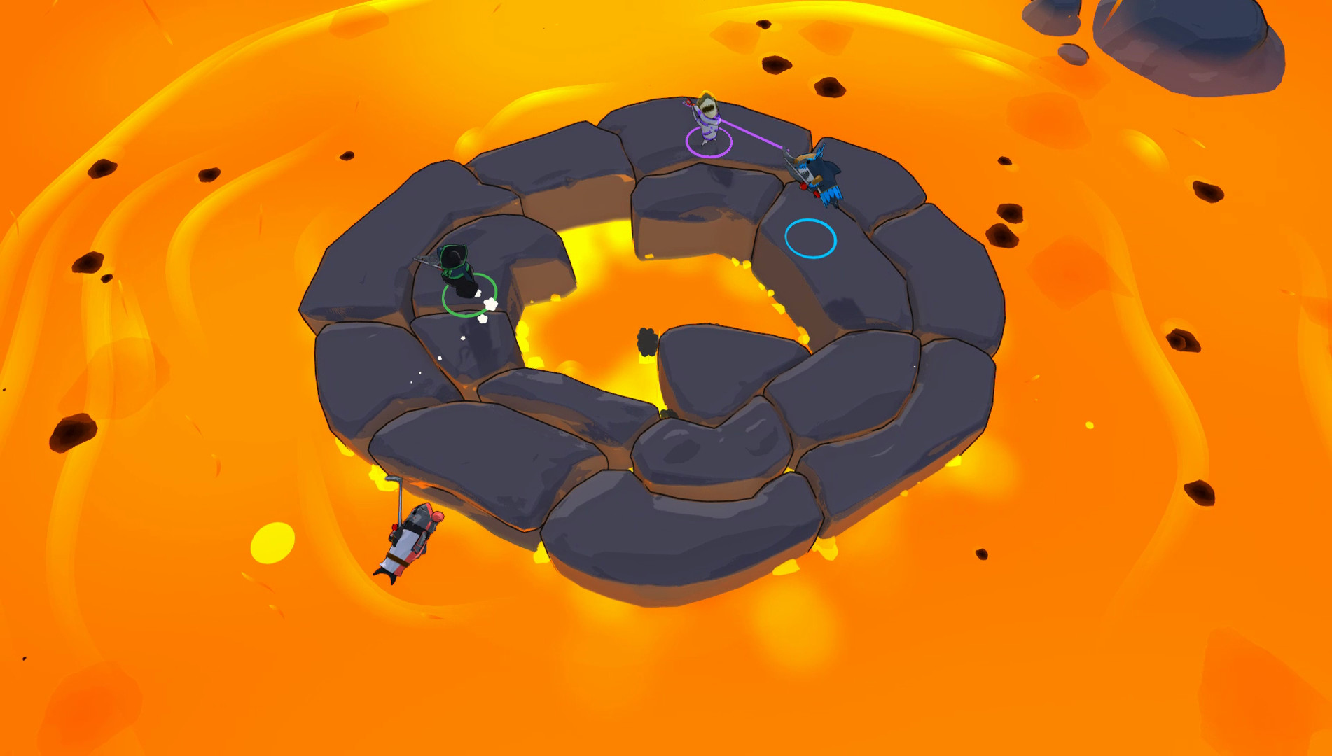 #3. Last Shark Standing (Steam) De: Shark Fin Games