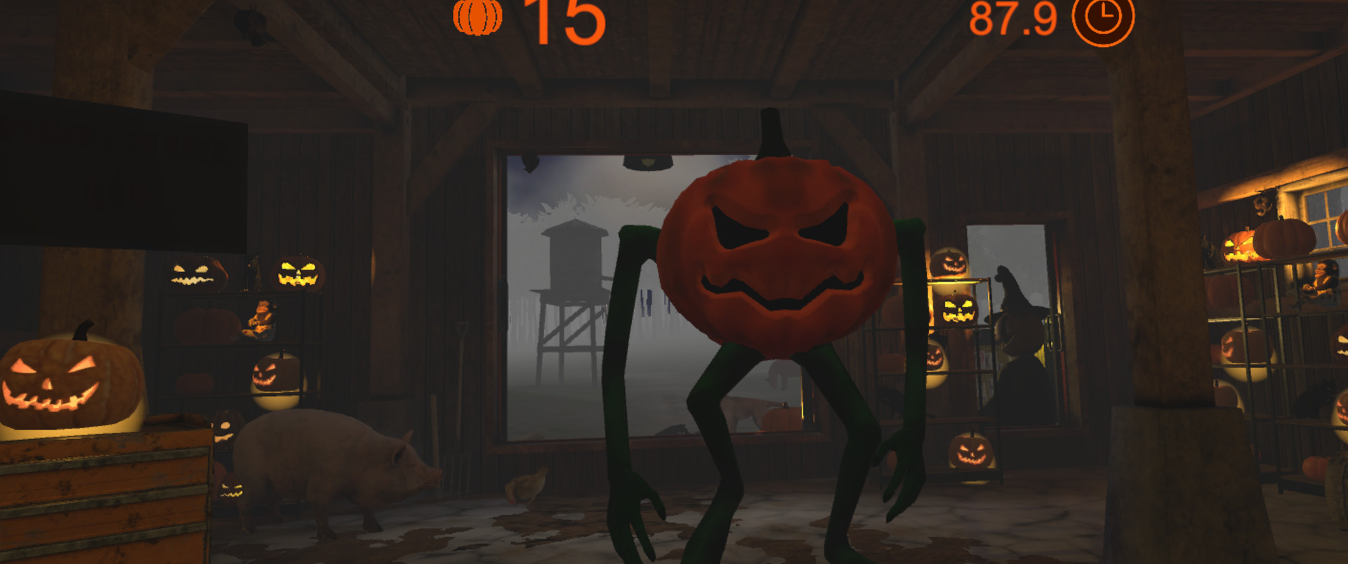 #1. Halloween Pumpkin Smasher VR (Steam) De: Street Smart VR
