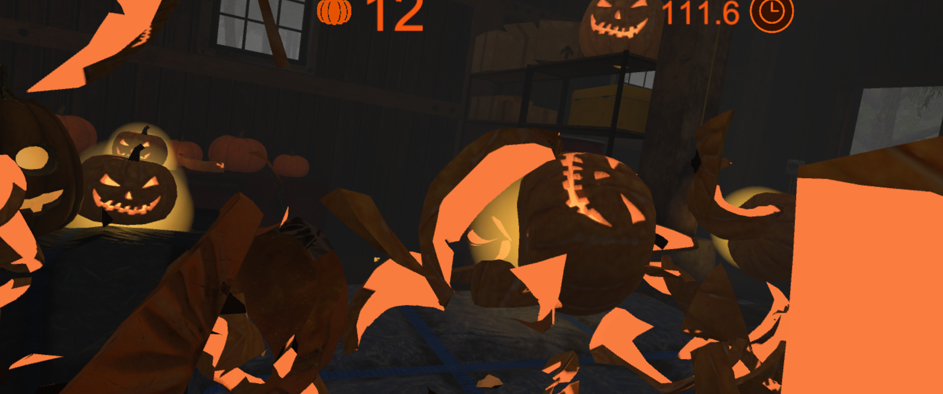 #5. Halloween Pumpkin Smasher VR (Steam) De: Street Smart VR