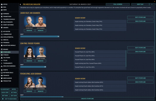Pro Wrestling Sim — capture 8