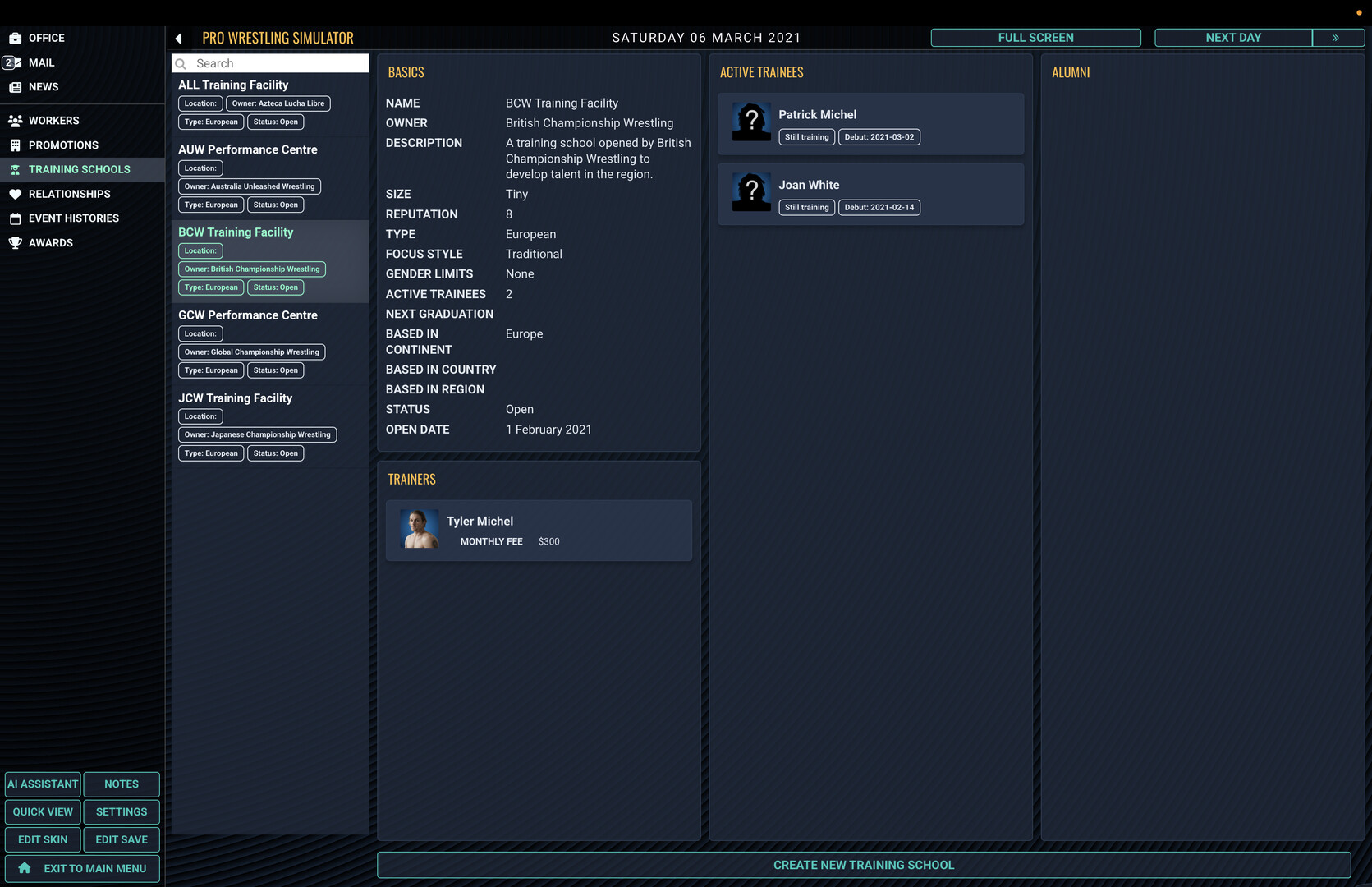 Pro Wrestling Sim screenshot #9