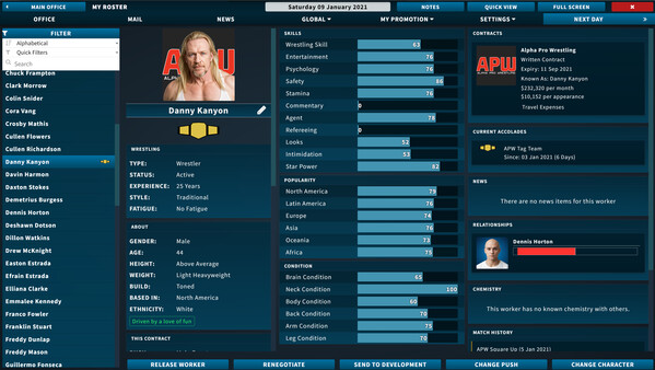 Pro Wrestling Sim screenshot 6