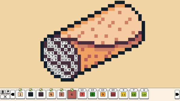 Coloring Pixels - Food Pack