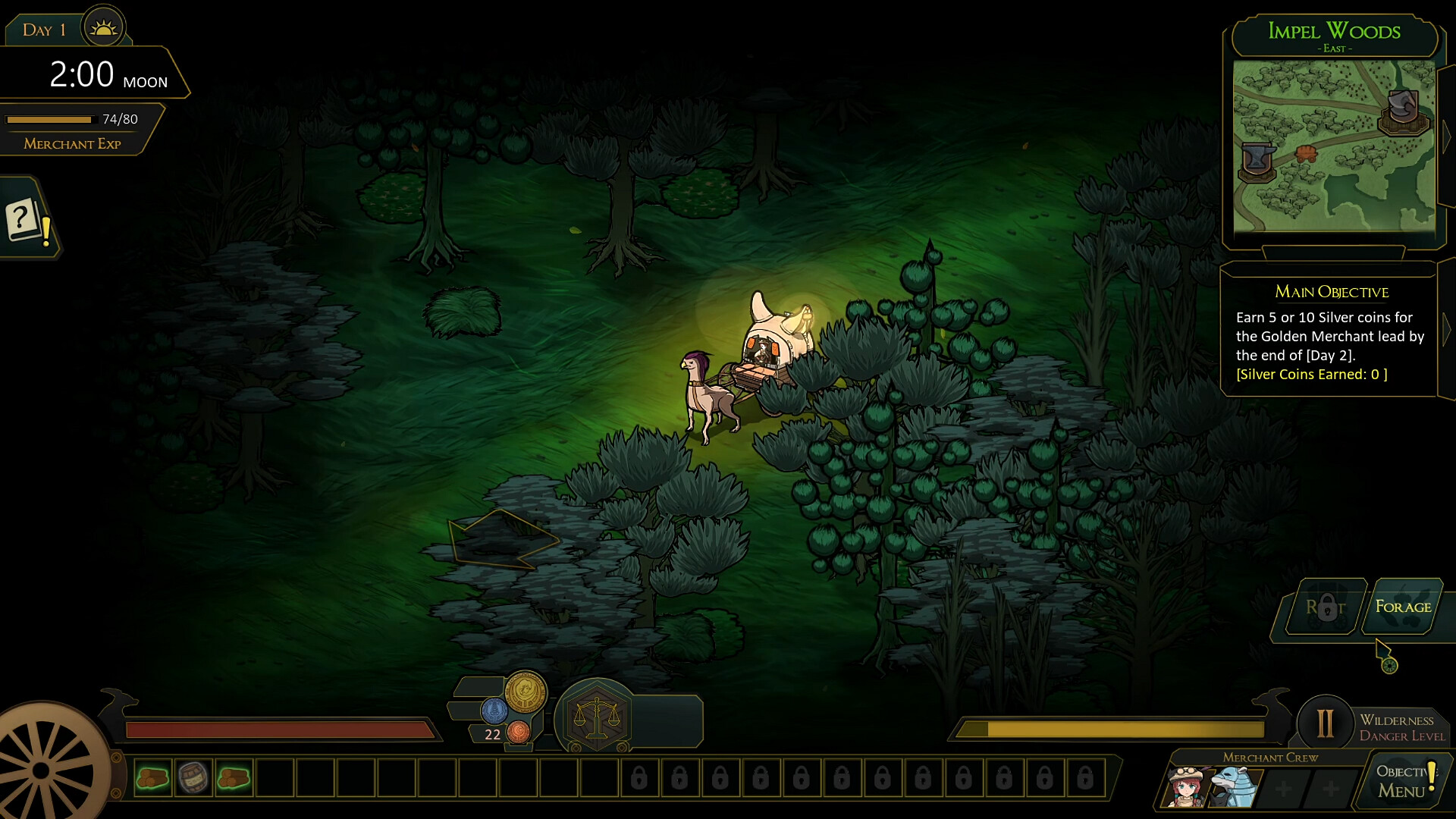 Ten Thousand Coins: The Golden Merchant screenshot #1