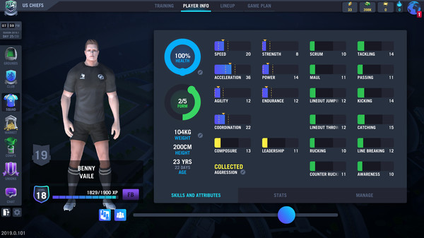 Blackout Rugby - World Cup Edition screenshot 6