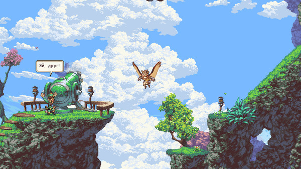 Owlboy — кадр из игры