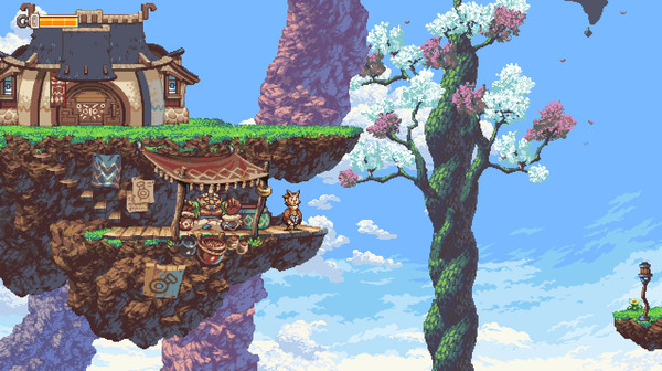 Screenshot z Owlboy