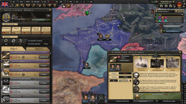 Expansion - Hearts of Iron IV: La Résistance