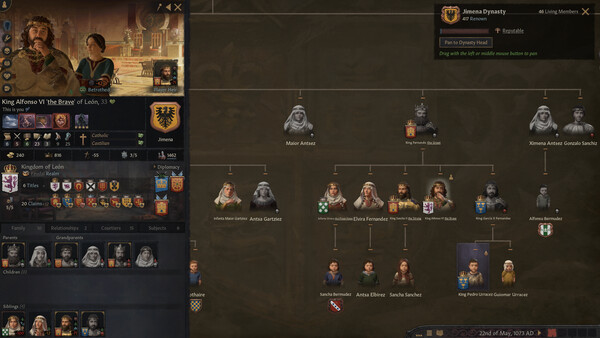 Crusader Kings III ekran görüntüsü 8