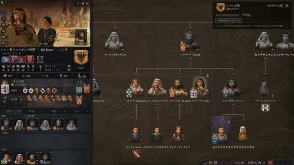 Crusader Kings III スクリーンショット
