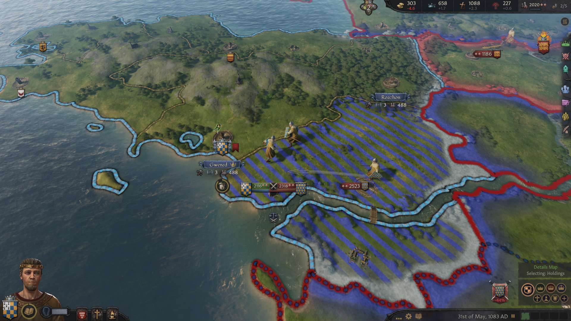 screenshot of Crusader Kings III 13