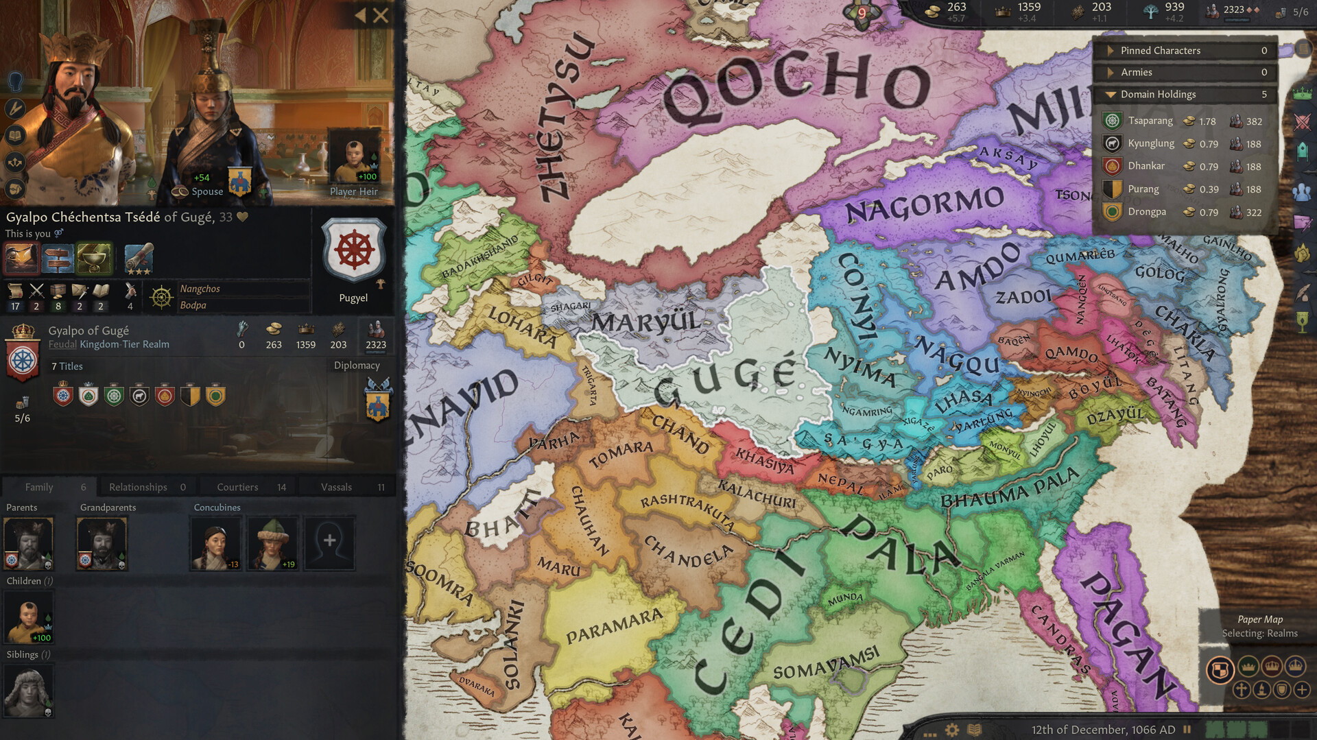 screenshot of Crusader Kings III 14