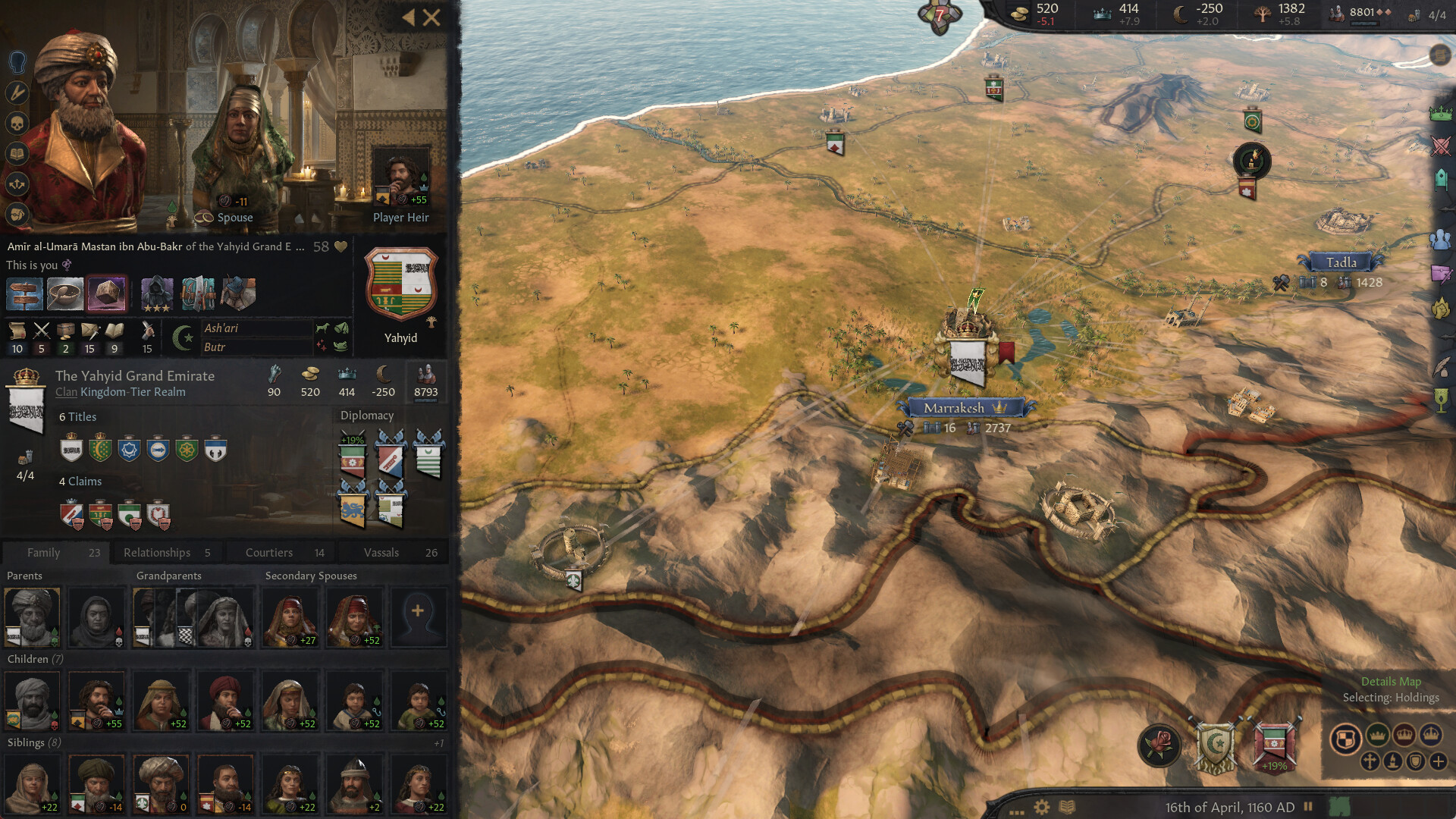 screenshot of Crusader Kings III 3