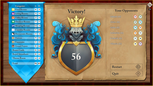 Screenshot z Between Two Castles - Digital Edition