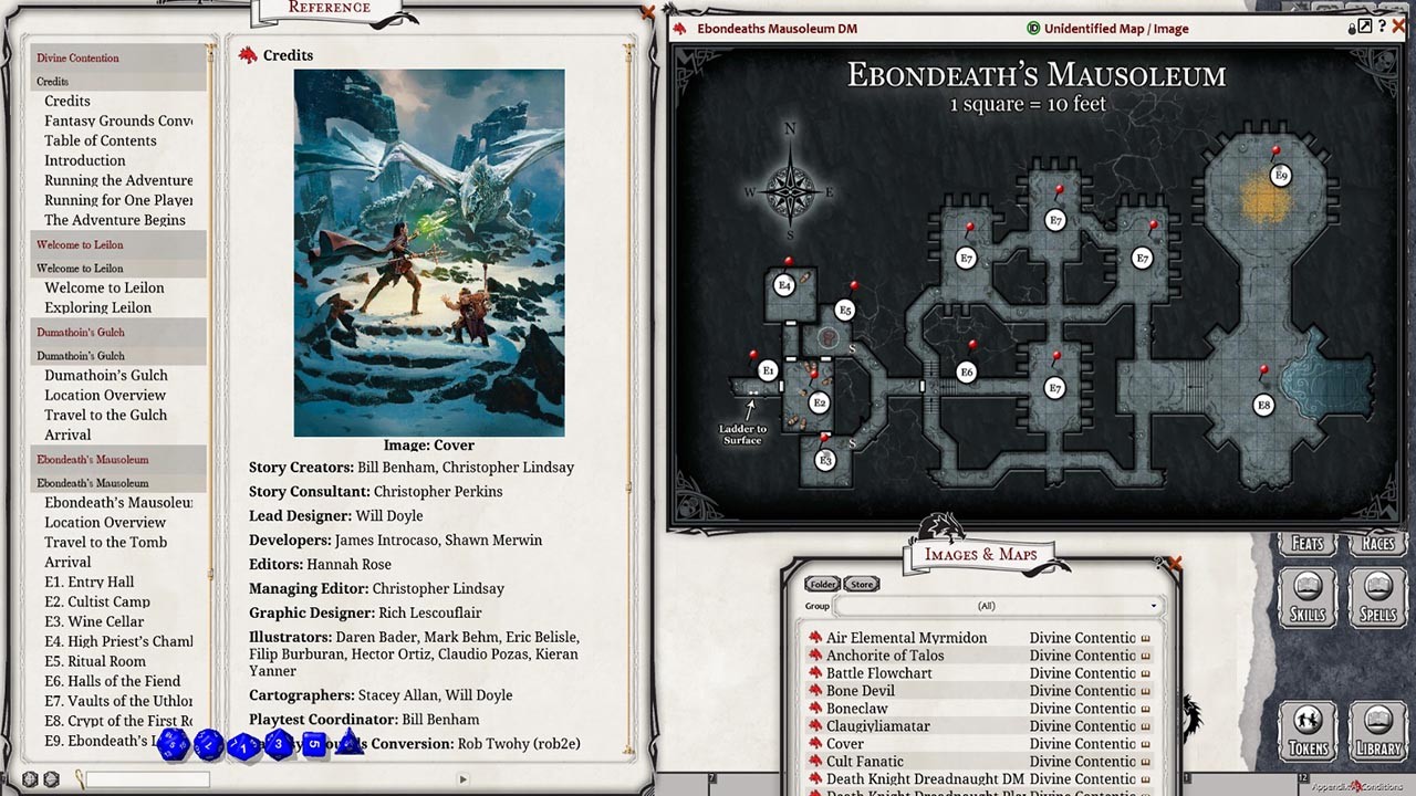 Fantasy Grounds - D&D Divine Contention Featured Screenshot #1