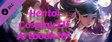 Hentai Cosplay Elf - Artbook 18+ game capsule image