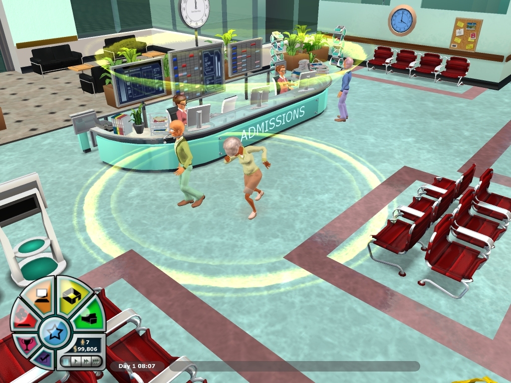 screenshot of Hospital Tycoon 2