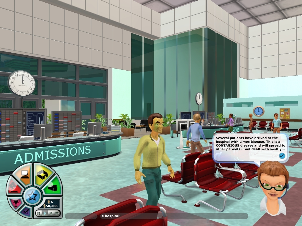 screenshot of Hospital Tycoon 4