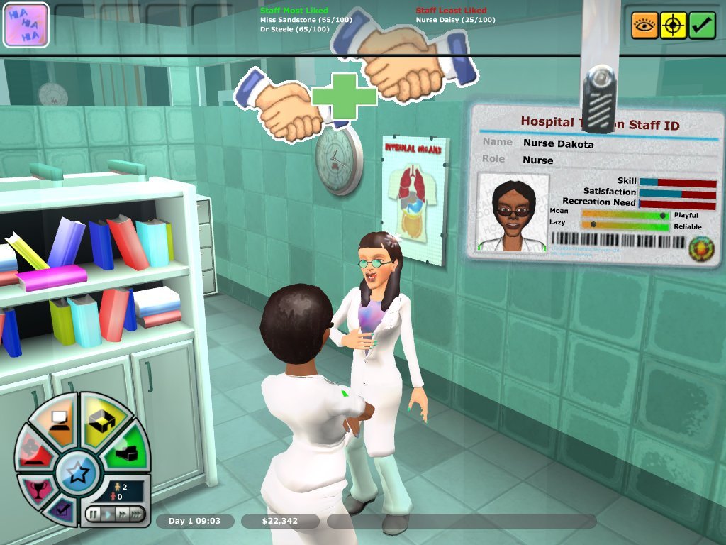 screenshot of Hospital Tycoon 10