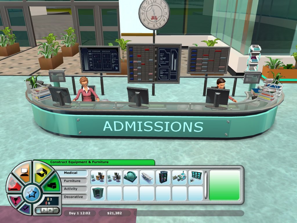 screenshot of Hospital Tycoon 12