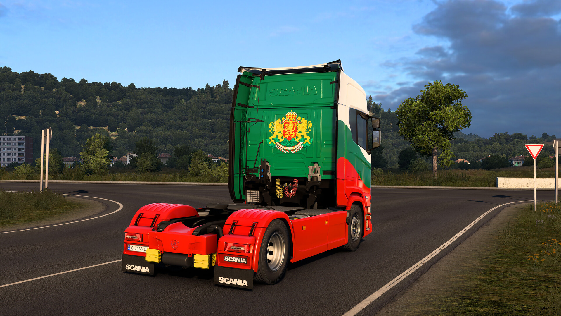 Скриншот Euro Truck Simulator 2 - Bulgarian Paint Jobs  Pack — кадр 10