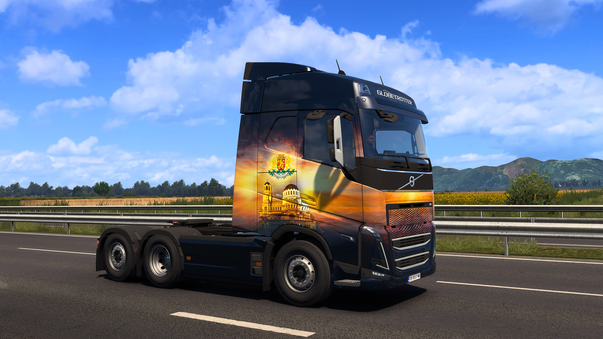 Скриншот Euro Truck Simulator 2 - Bulgarian Paint Jobs  Pack — кадр 2