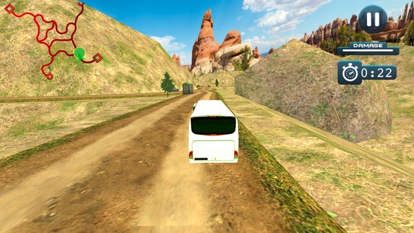 Capture d'écran 5 de Village Bus Driver Simulator