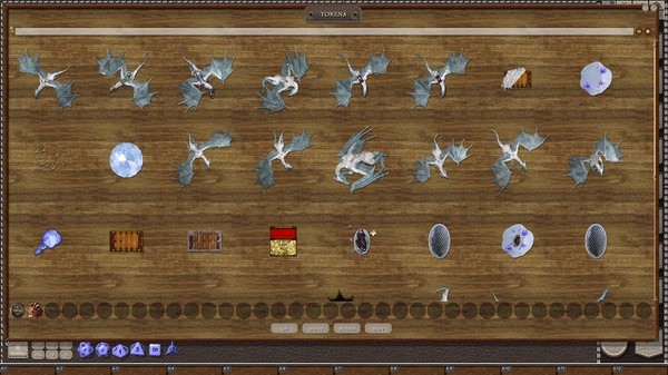 Fantasy Grounds - White Dragon Pack (Token Pack)