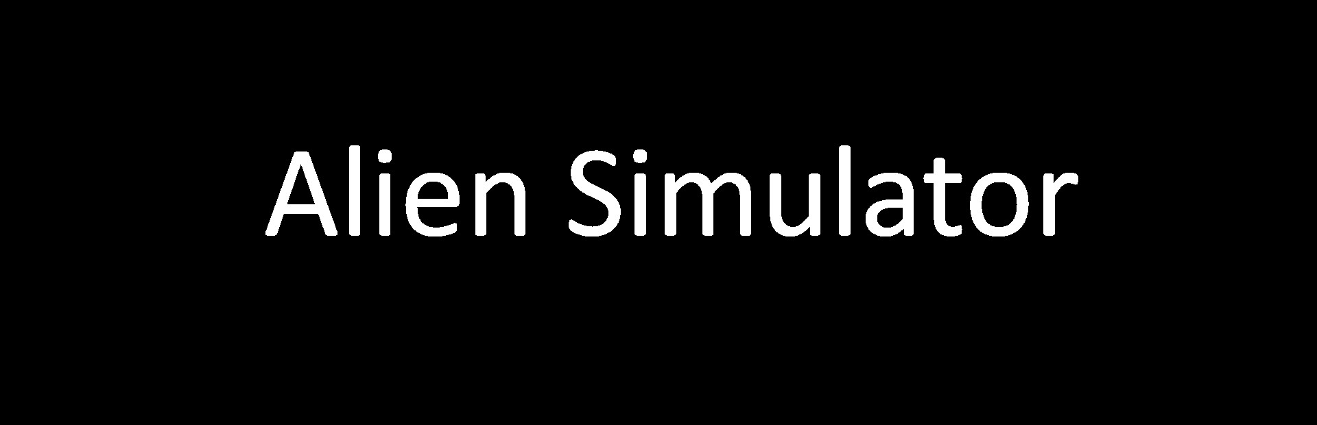 Alien Simulator