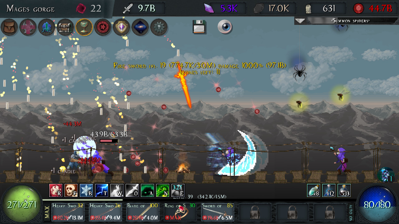 #7. Grim Clicker (Steam) โดย: EvilCharm Games