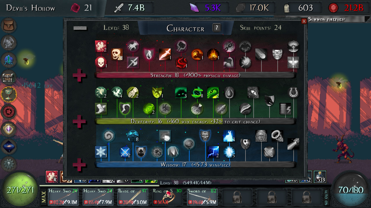 #2. Grim Clicker (Steam) โดย: EvilCharm Games