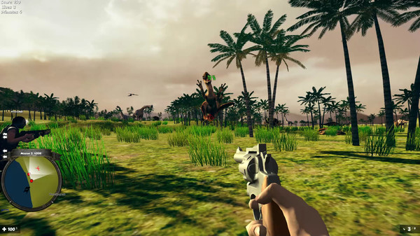 Screenshot z Dinosaur Hunting Patrol 3D Multiplayer Online