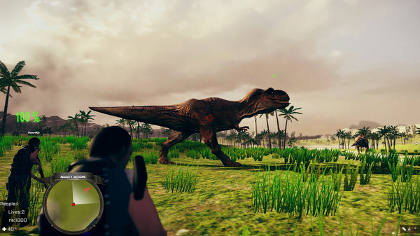 Screenshot z Dinosaur Hunting Patrol 3D Multiplayer Online