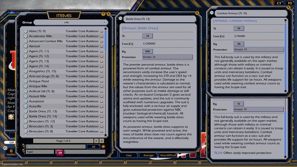 Fantasy Grounds - Mongoose Traveller 2E ruleset (MGT2)