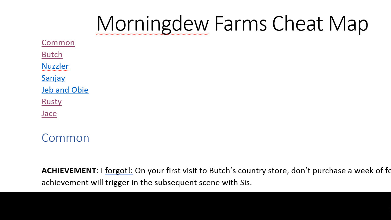 Morningdew Farms - Cheat Map Featured Screenshot #1